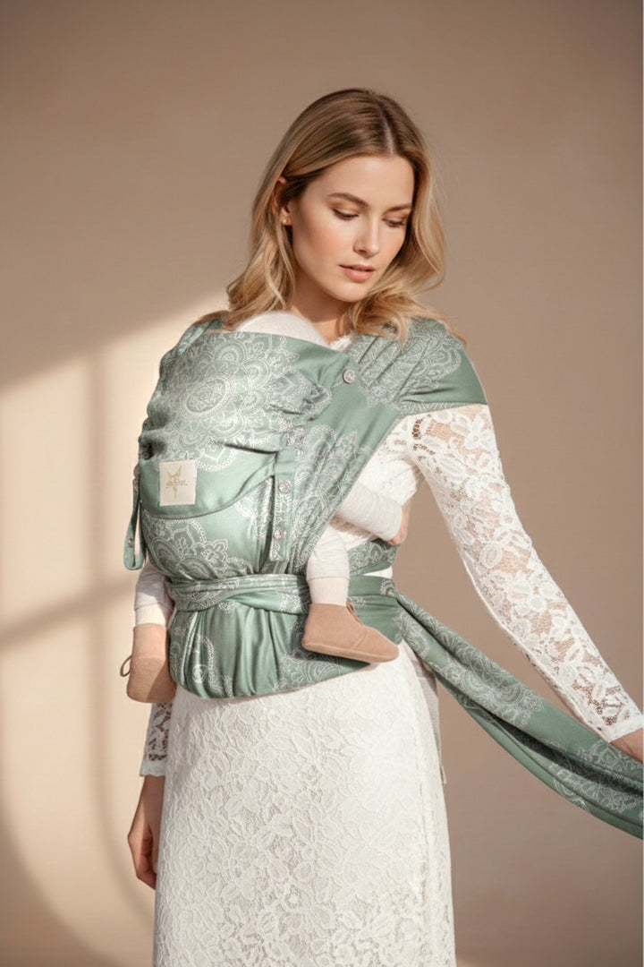 Babytrage WrapStar Mandala Salvia Mats