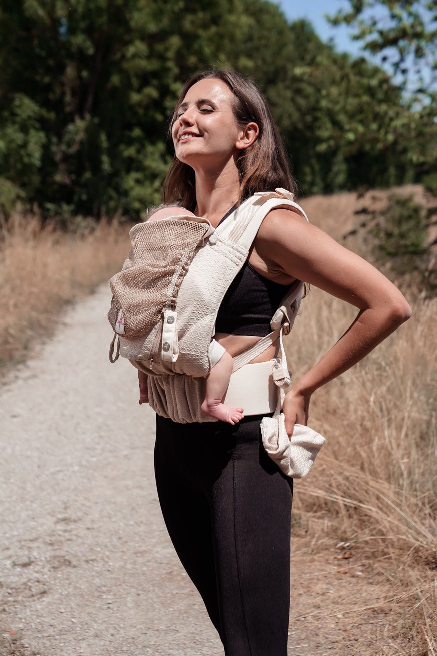 Porte-Bébé Flip Performance Air Crème Heart2Heart - KOKADI