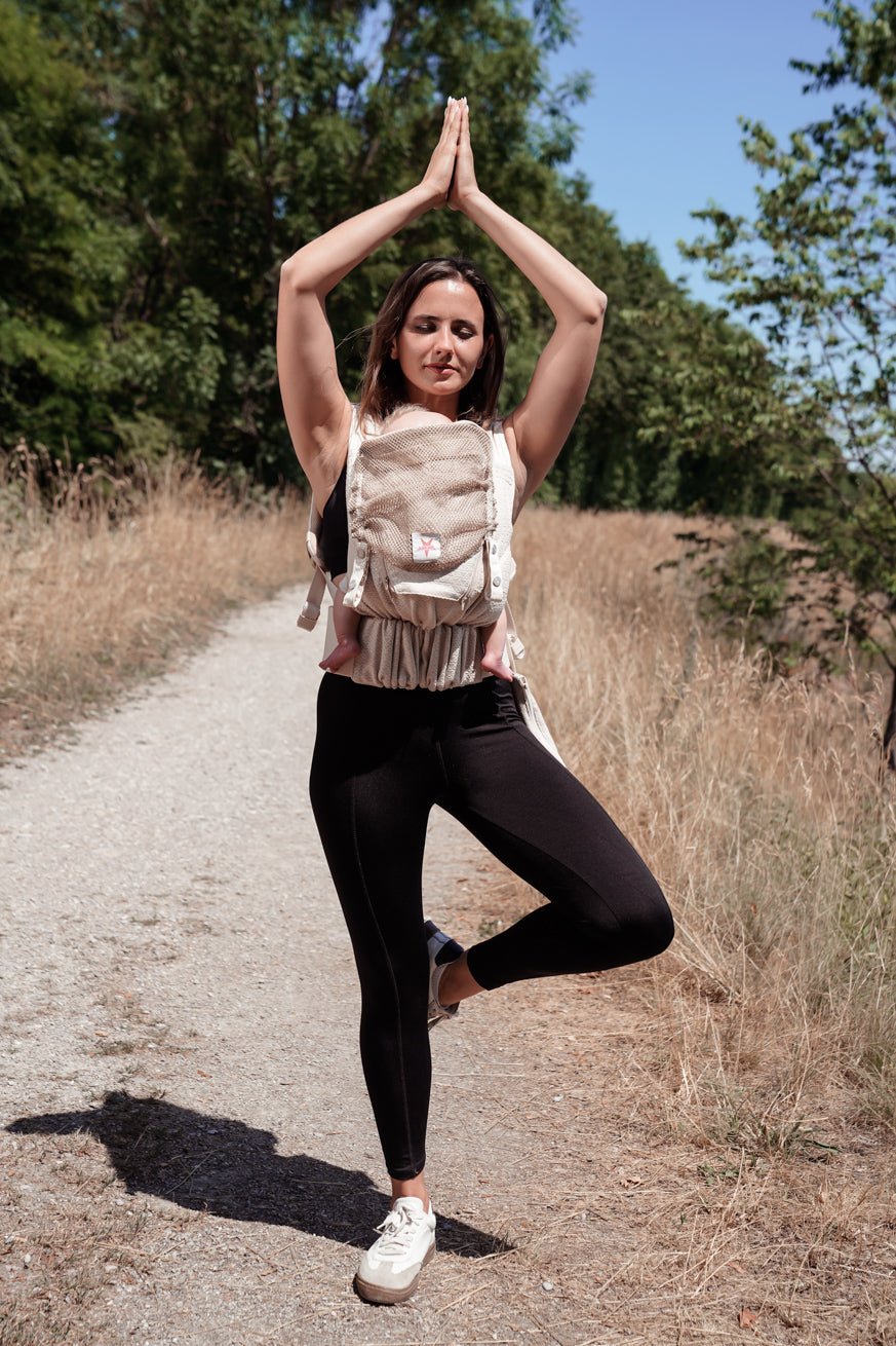 Porte-Bébé Flip Performance Air Crème Heart2Heart - KOKADI