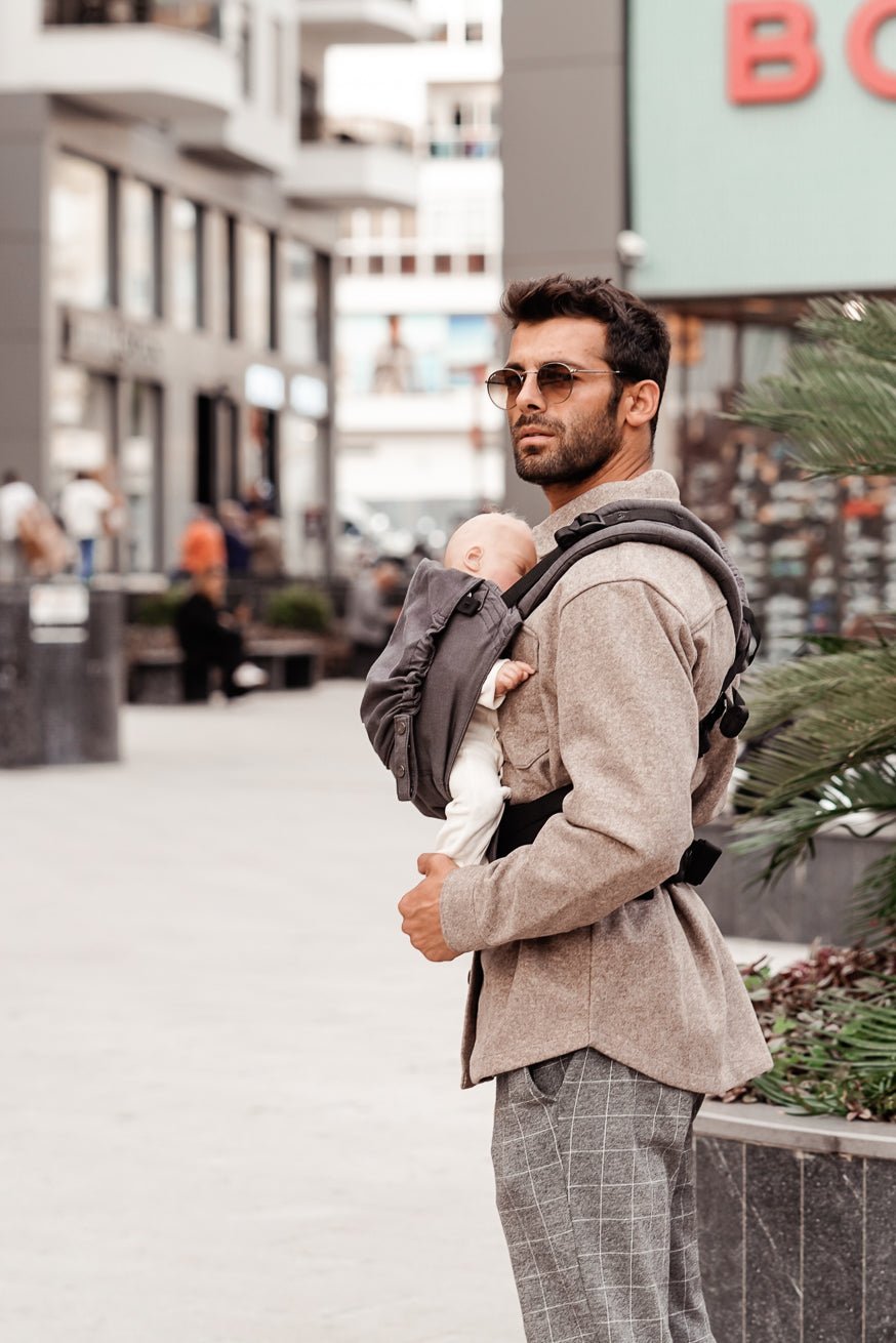 Babytrage Flip X Just Mr. Grey - KOKADI