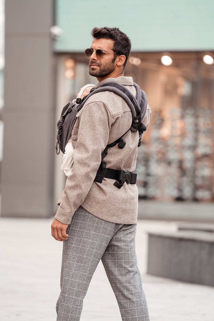 Babytrage Flip X Just Mr. Grey - KOKADI