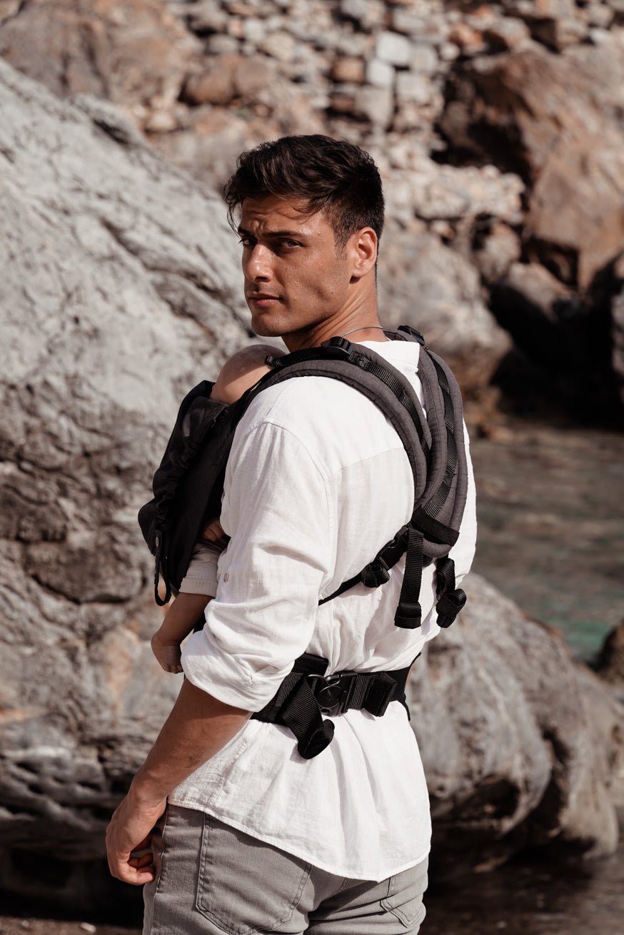 Babytrage Flip X Just Mr. Grey - KOKADI