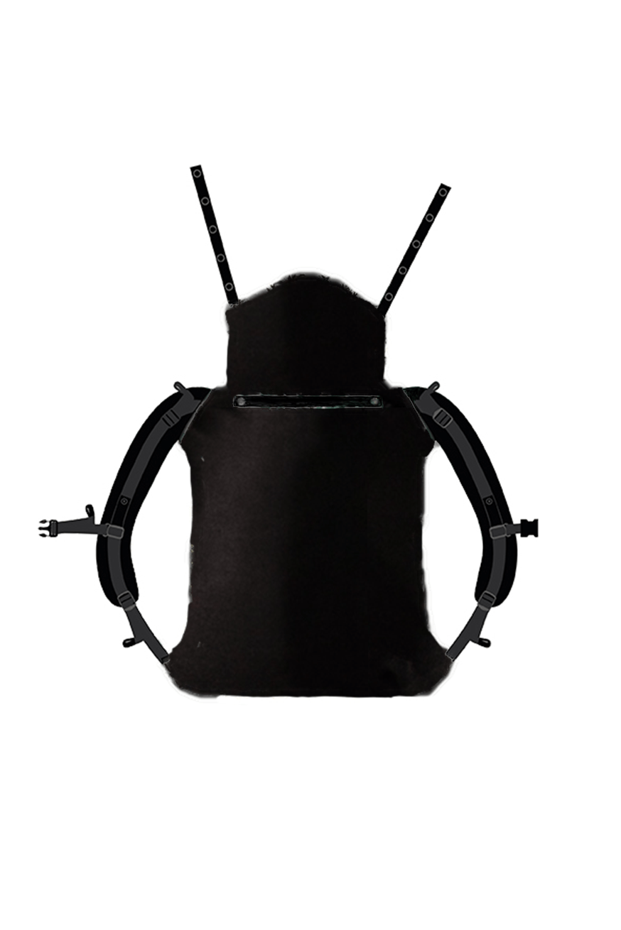 Porte-Bébé Onbu Juste noir - KOKADI