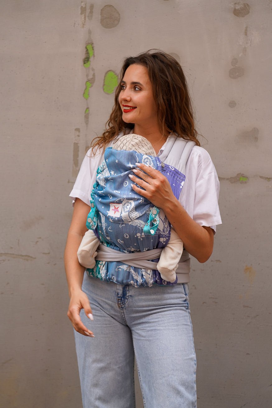 Babytrage TaiTai Federn Milla - KOKADI