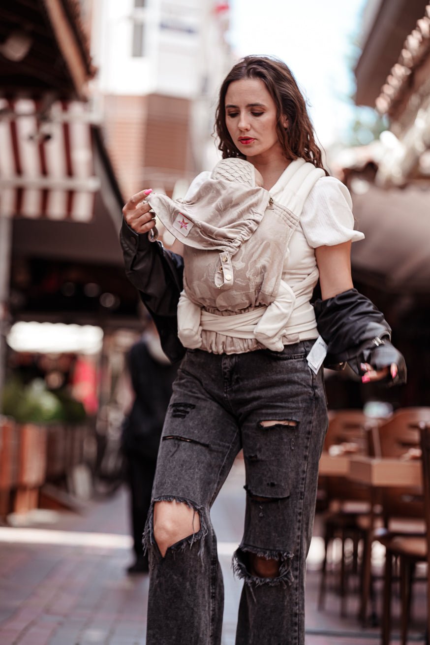 Marsupio TaiTai Teschi di seta - KOKADI