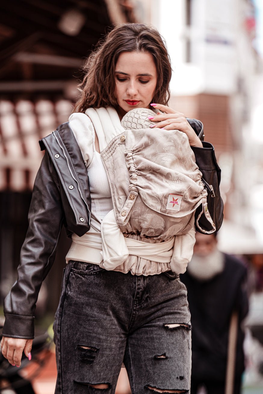 Marsupio TaiTai Teschi di seta - KOKADI