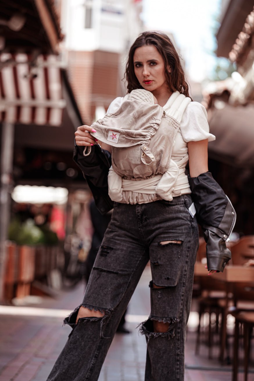 Marsupio TaiTai Teschi di seta - KOKADI