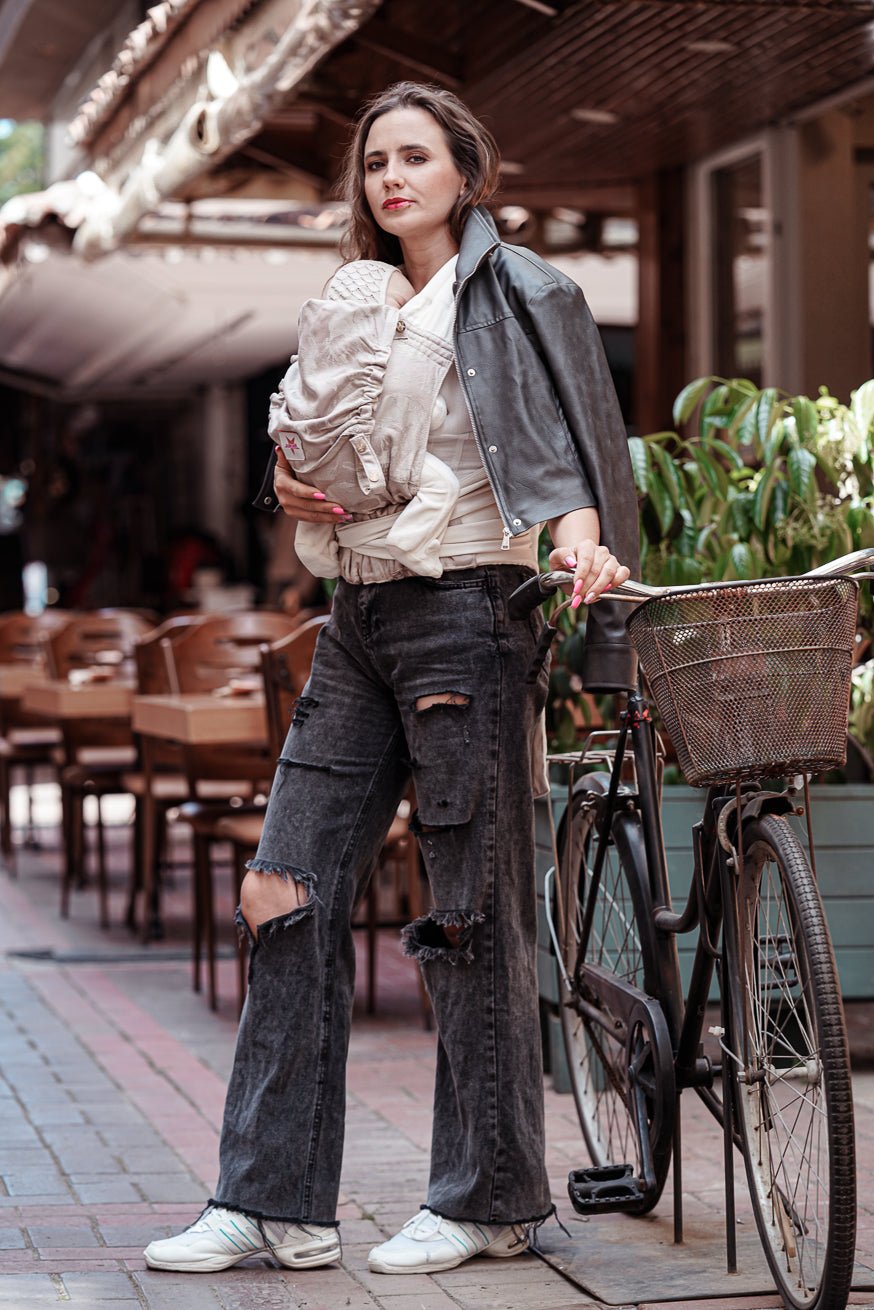 Marsupio TaiTai Teschi di seta - KOKADI