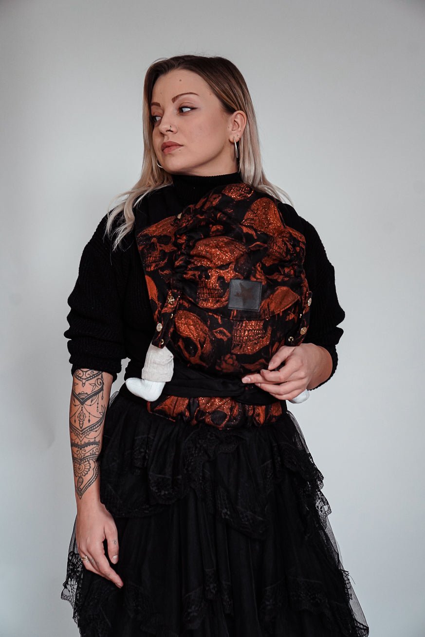 Babytrage TaiTai Skulls x Florian - KOKADI