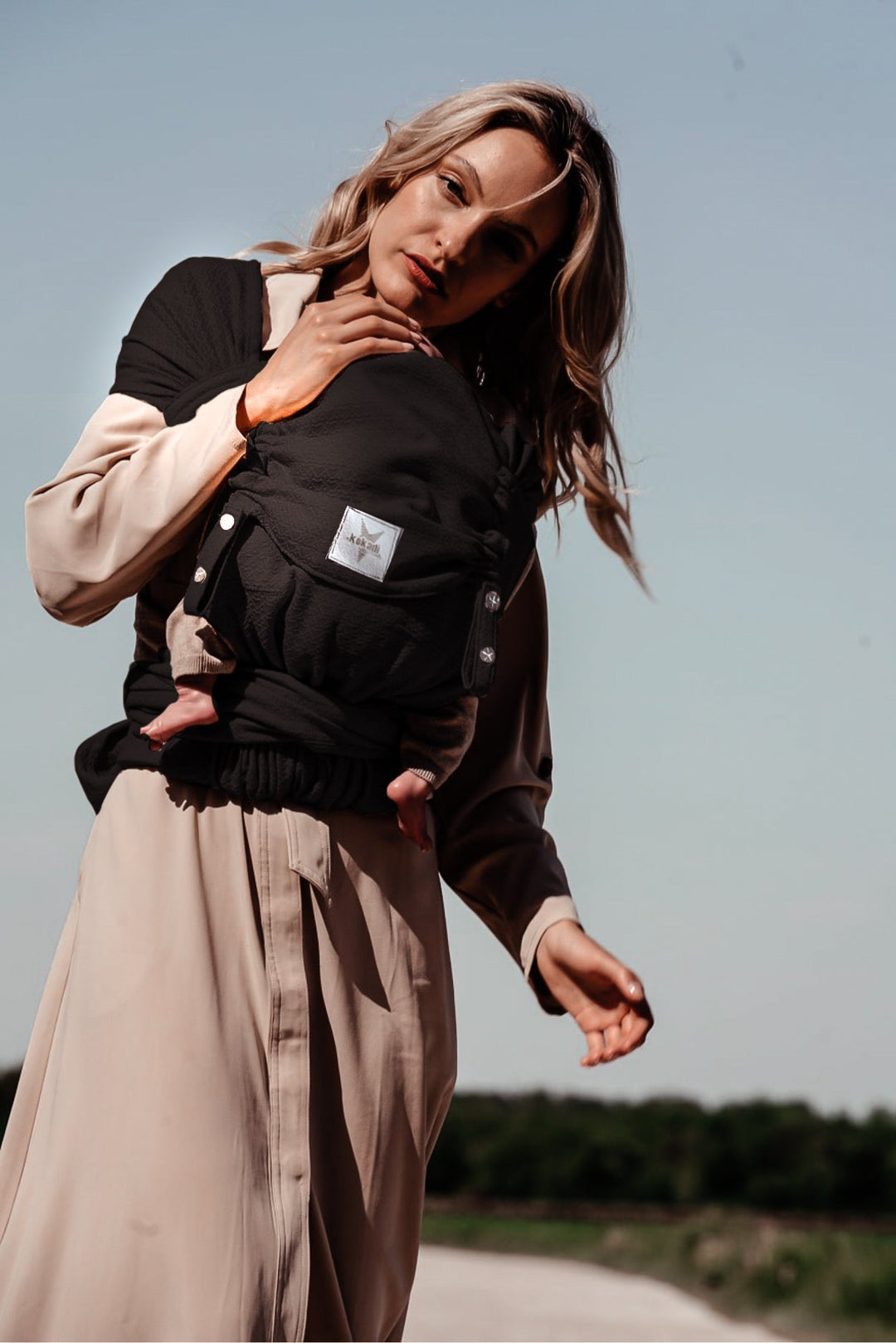 Babytrage WrapStar Heart2Heart Black Beauty - KOKADI