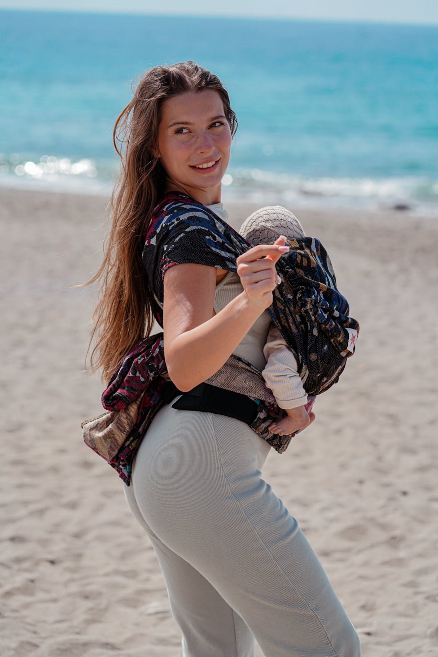 Babytrage WrapStar Junglefari Vibrant Gold - KOKADI