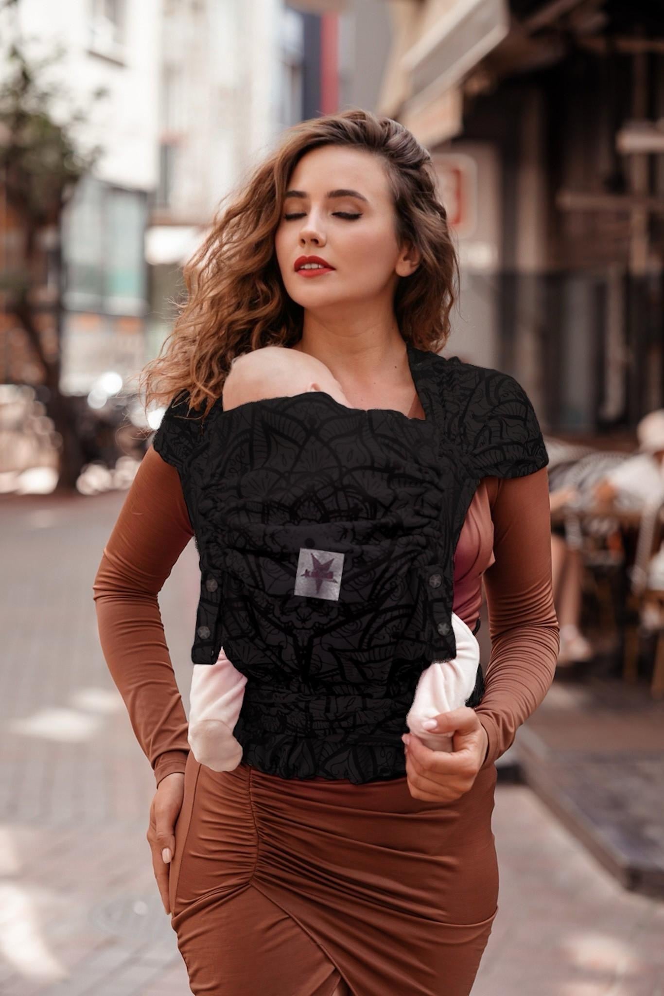 Marsupio WrapStar Lilenia Nera Bellezza - KOKADI