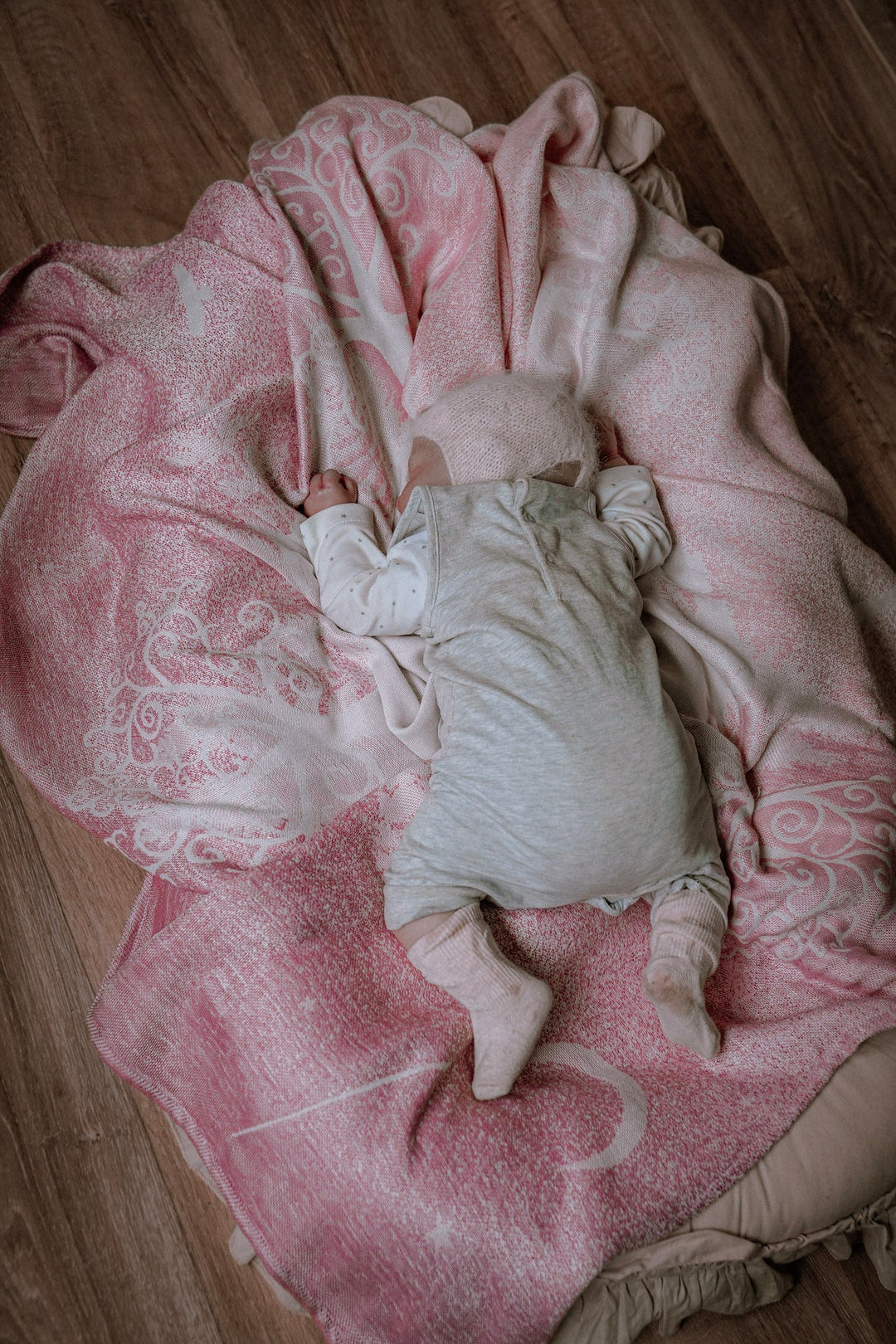 Couverture câline Forêt des Loups Elaine - KOKADI