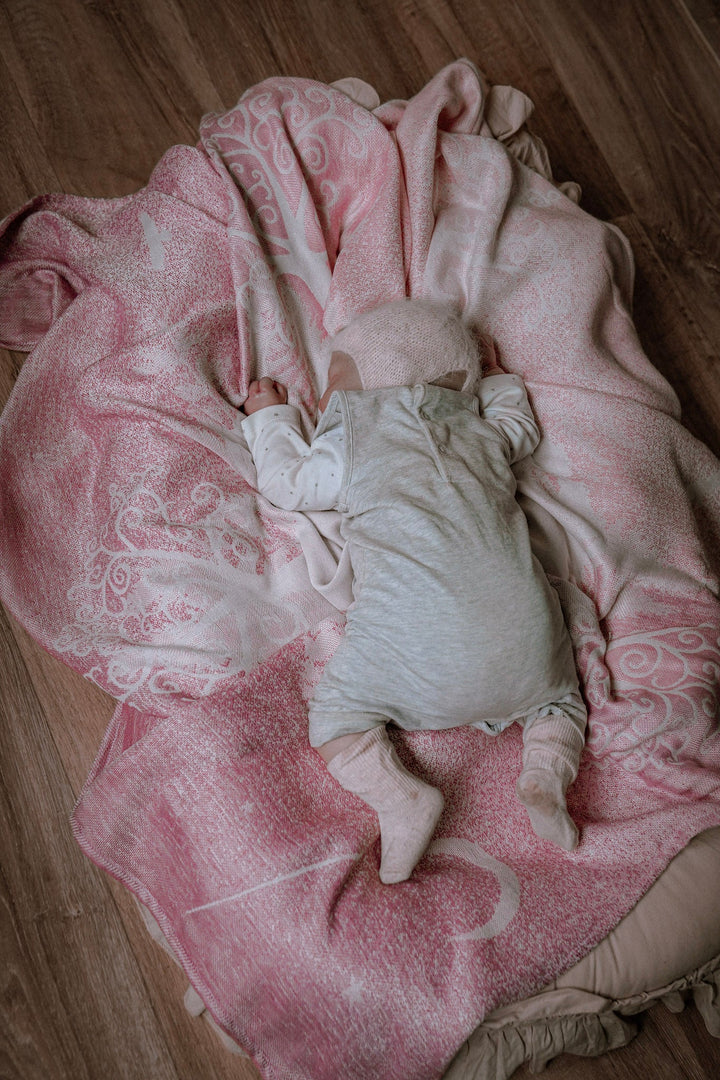 Couverture câline Forêt des Loups Elaine - KOKADI