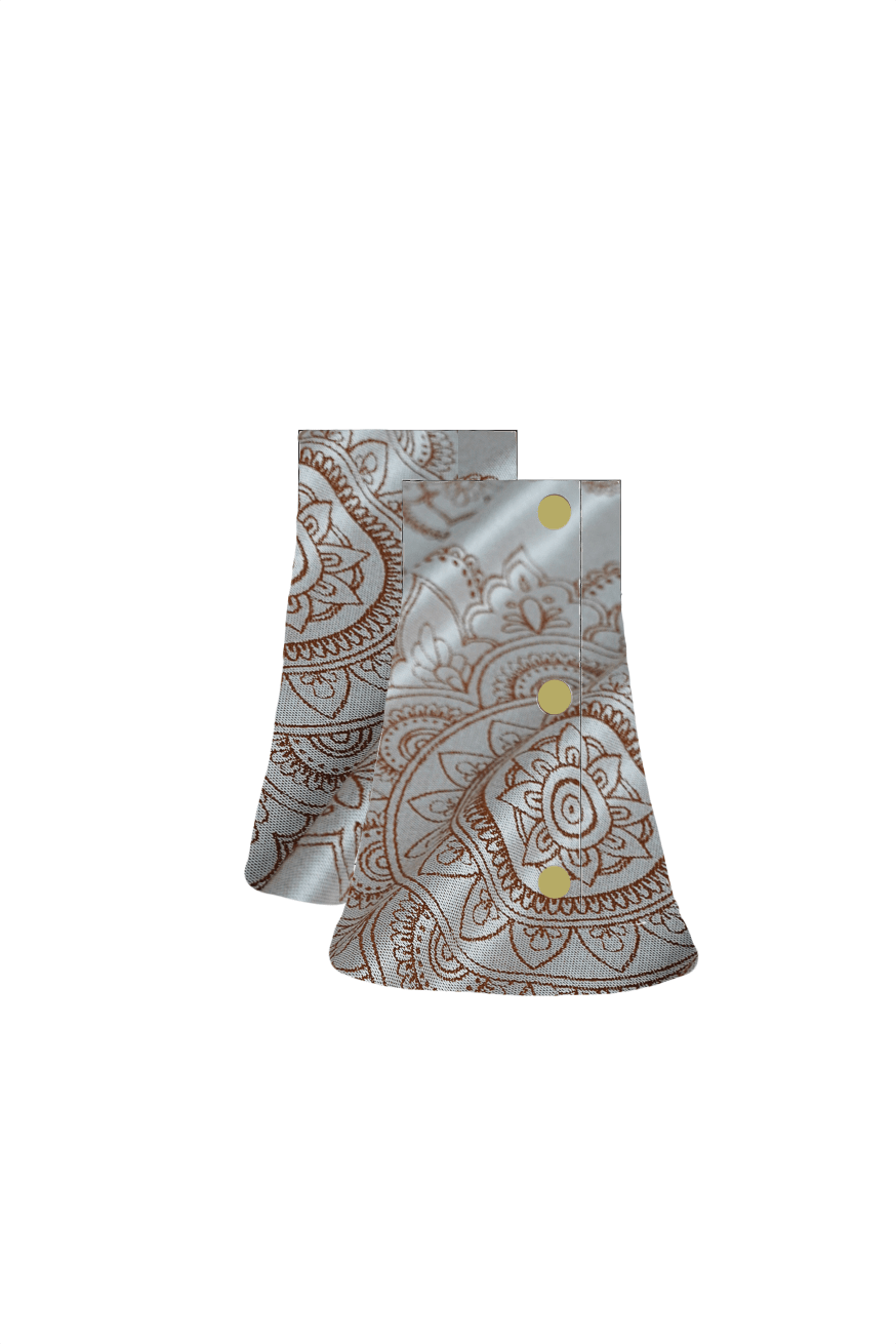Protège bandoulière Mandala Latte Macchiato x Bamboo - KOKADI