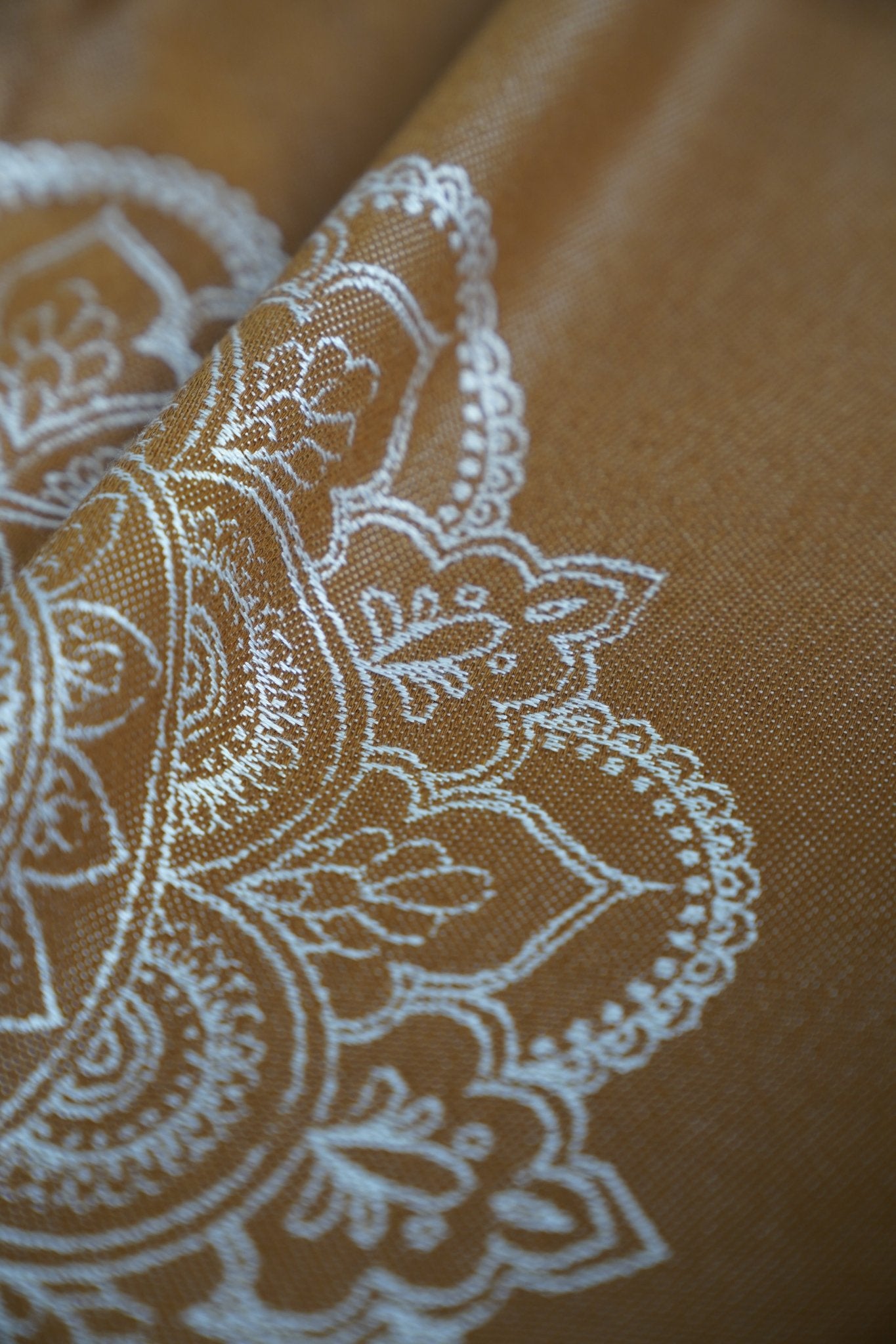 XXL Shopper Mandala Latte Macchiato x Bamboo rovescio - KOKADI