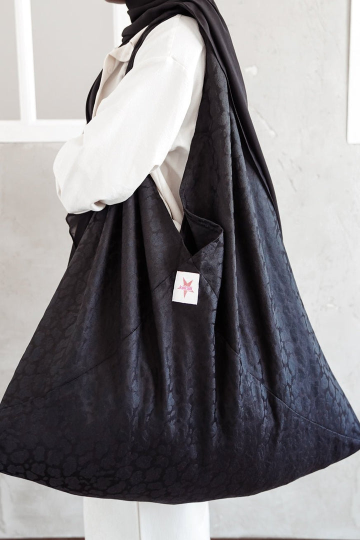 XXL Shopper Safari bellezza nera - KOKADI