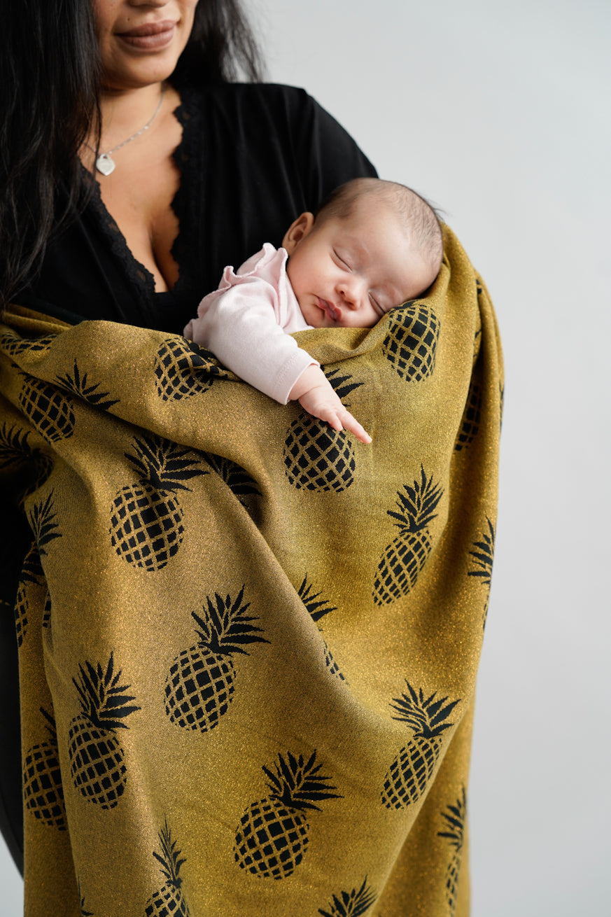 Couverture bébé ananas Pénélope