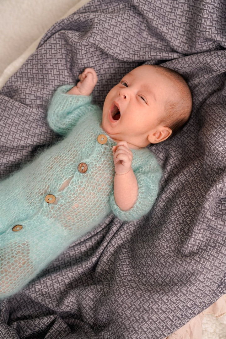 Coperta per bebè Heart2Heart pietra - KOKADI