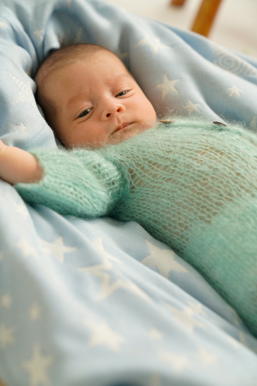 Coperta bambino Samuel Stars - KOKADI