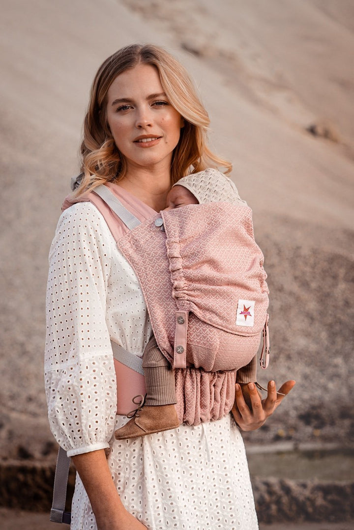 KOKADI Porte-Bébé Flip Rosé Heart2Heart