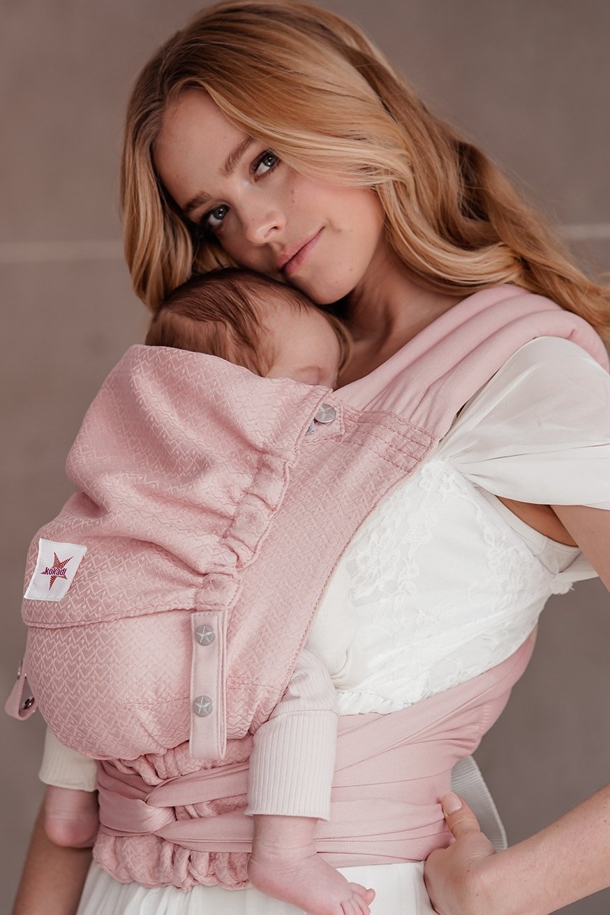 KOKADI Marsupio TaiTai Heart2Heart Rosato