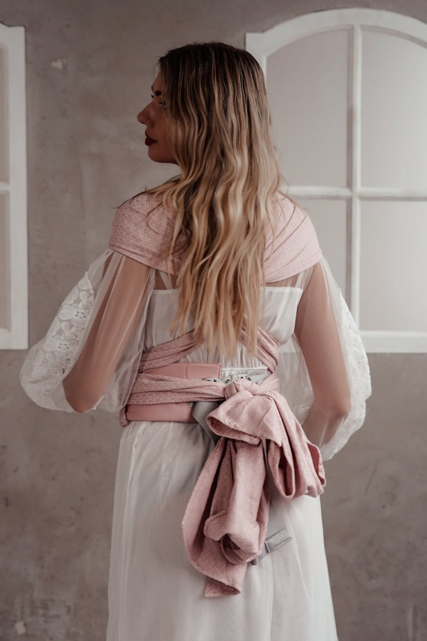 Marsupio WrapStar Heart2Heart Rosato - KOKADI