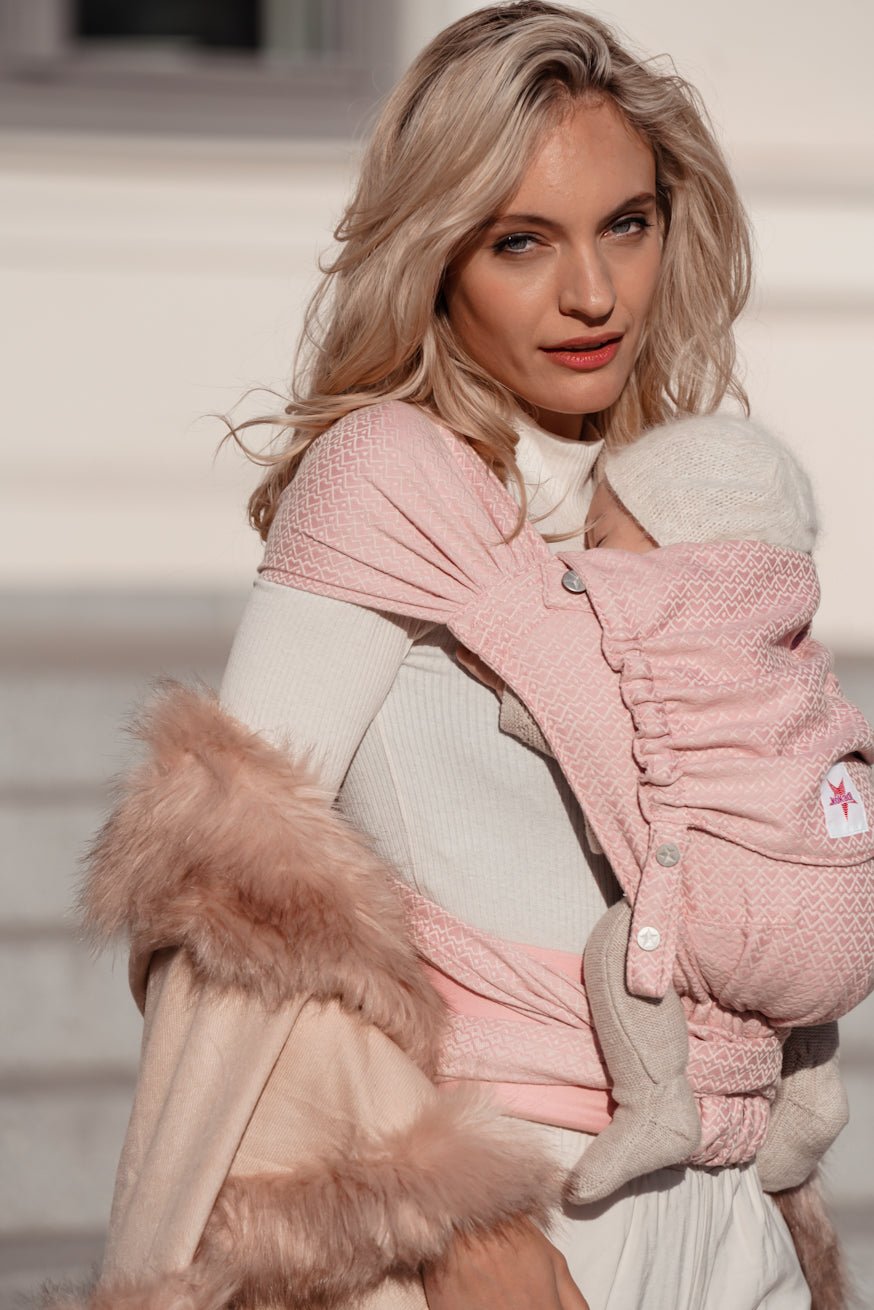 Marsupio WrapStar Heart2Heart Rosato - KOKADI