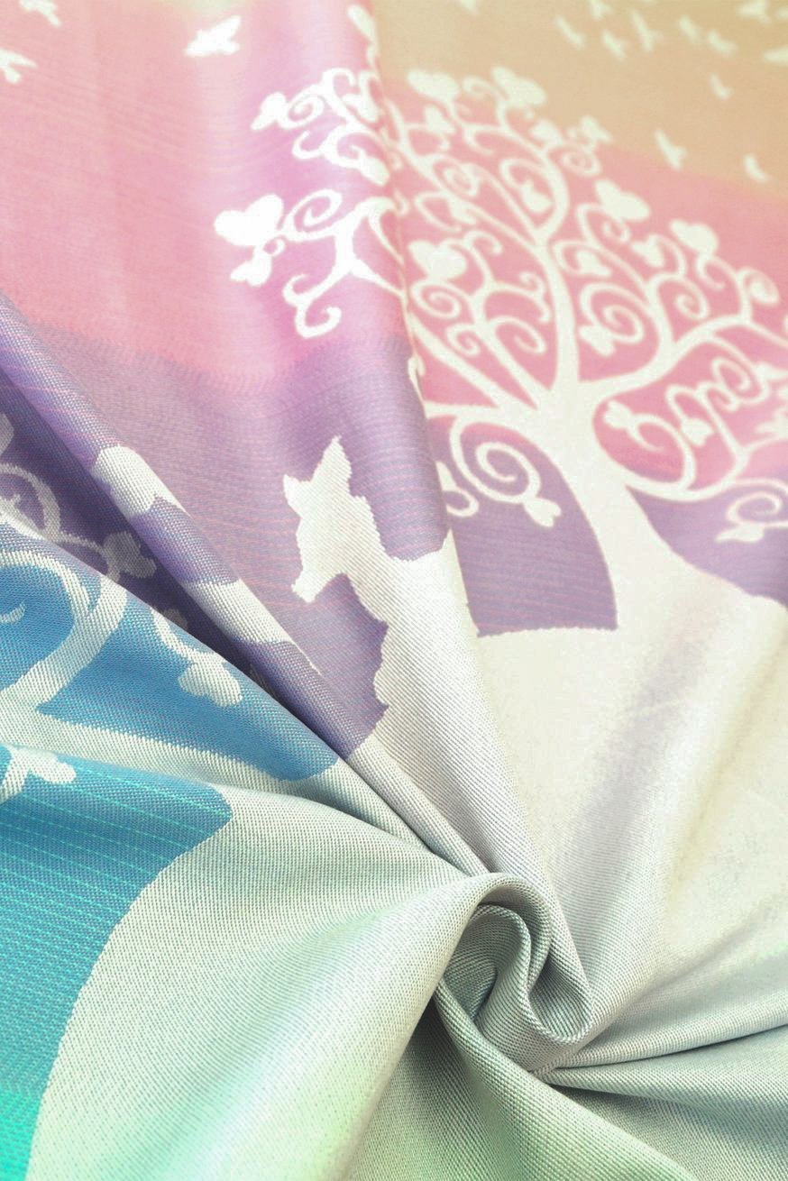 Marsupio WrapTai Marie nel Paese delle Meraviglie SilverLine - KOKADI