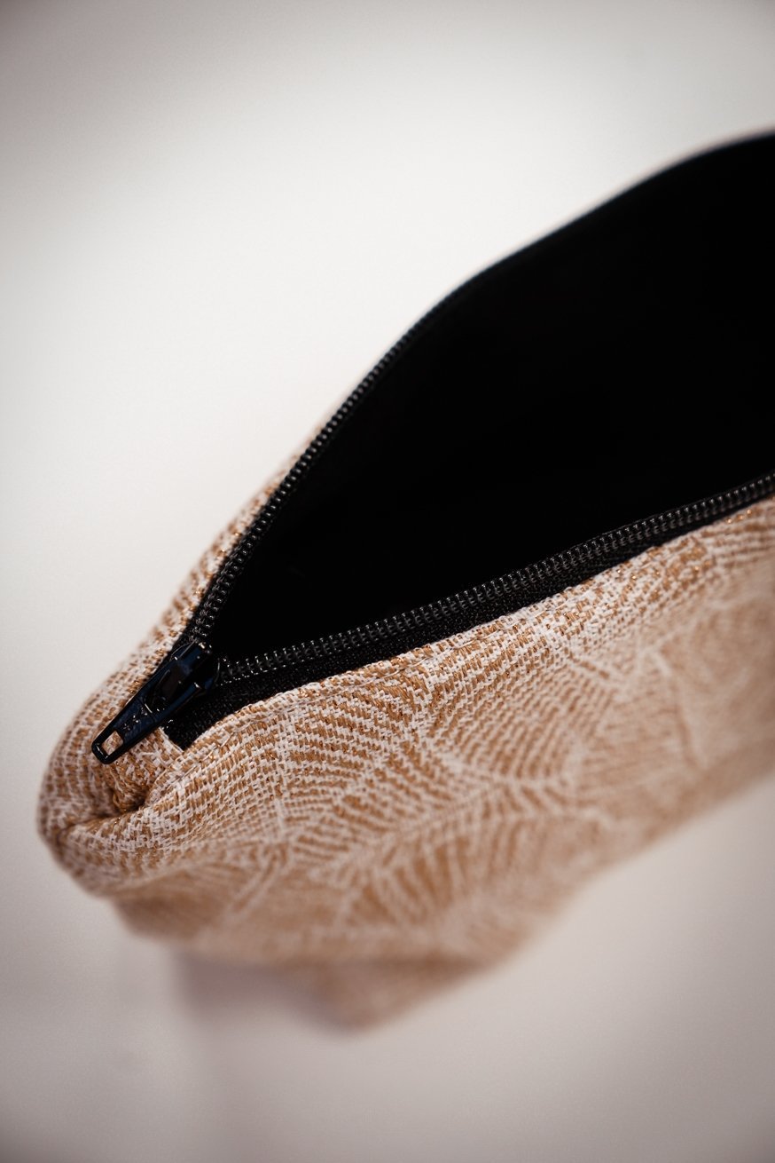 Trousse à cosmétiques Feuilles d'Or - KOKADI