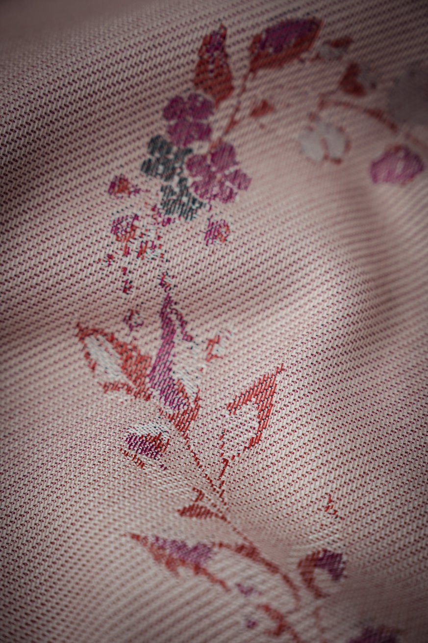 Écharpe de portage anneaux Fleur de Romy - KOKADI